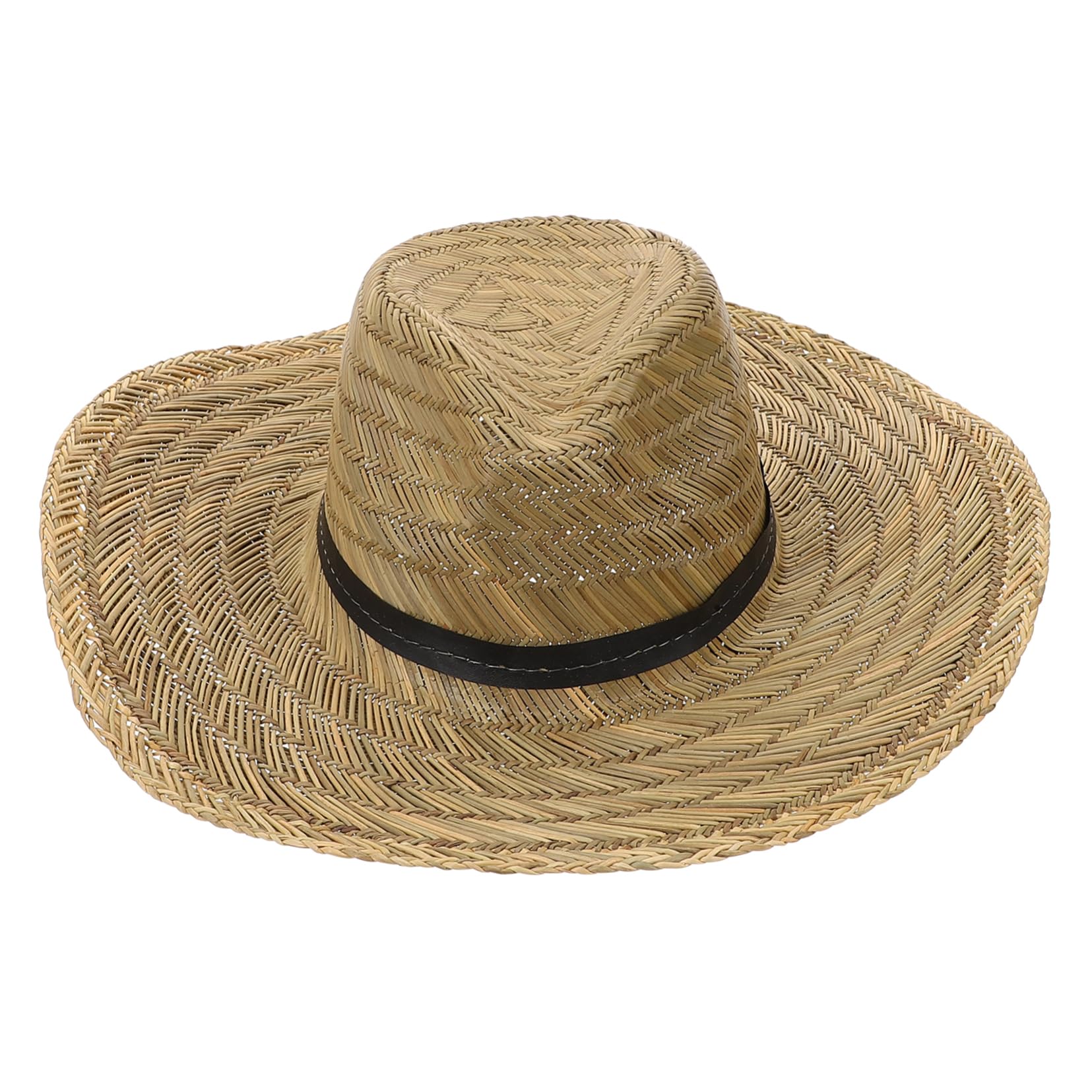 Beavorty Parasol Hombres Ancho Sombreros Playa Verano Sombrero para el Sol para Exteriores Gorras de Sol Sombrero de ala Ancha