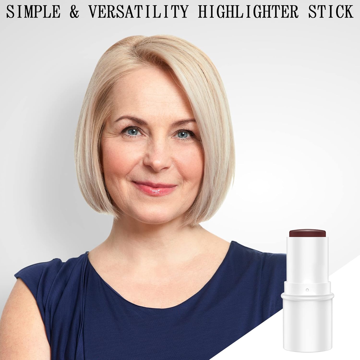 WUFAYHD Blush Makeup Stick, Cream Cosmetics Sticks For Women Face, Lightweight Hydrating Facial Blush, Natural Cream Blush for Cheeks Lip Eye, Tint Stick for All Skin : Beauty & Personal Care