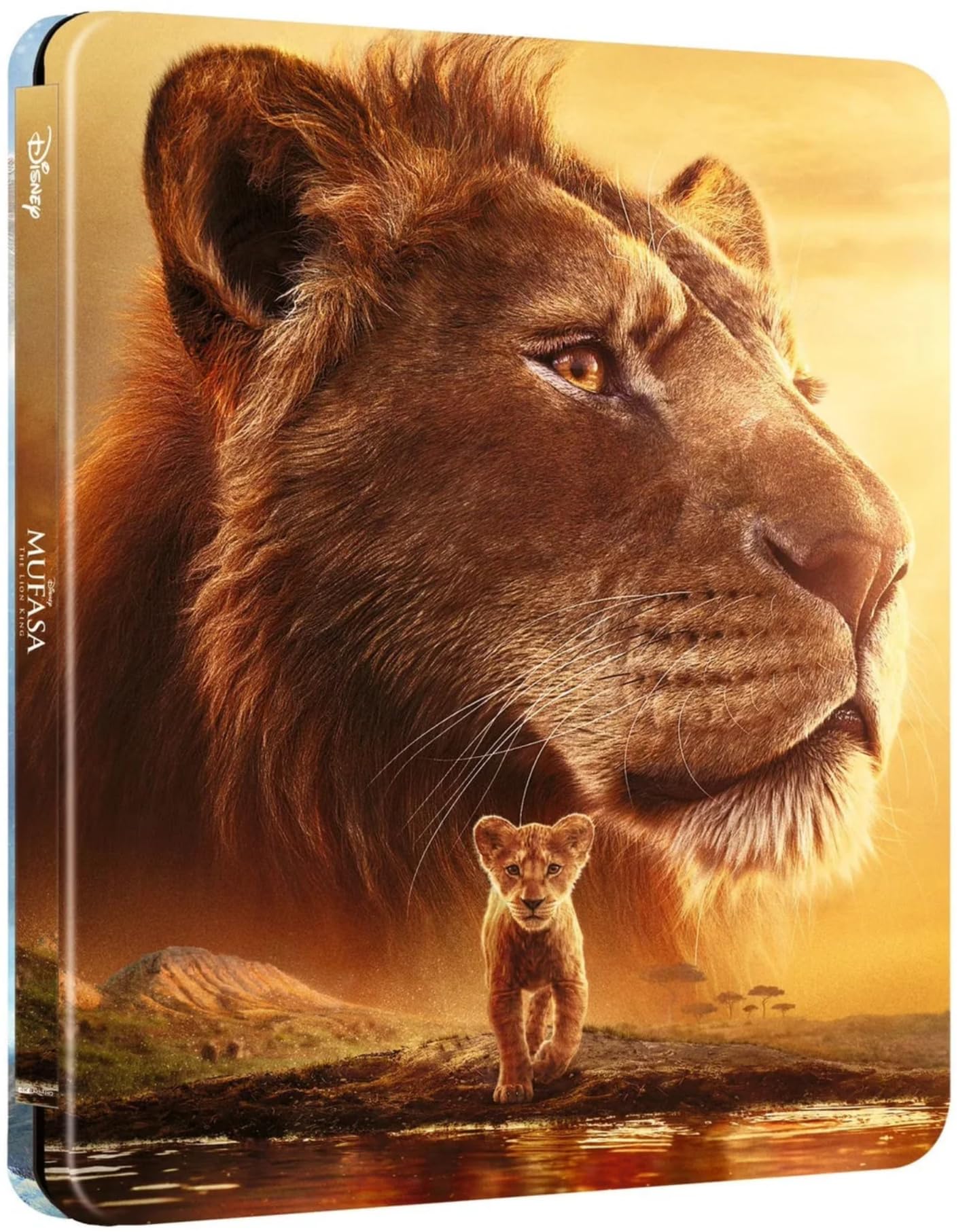 Mufasa: The Lion King (SteelBook, Limited Edition) [4K UHD + Blu-ray] [Region Free]