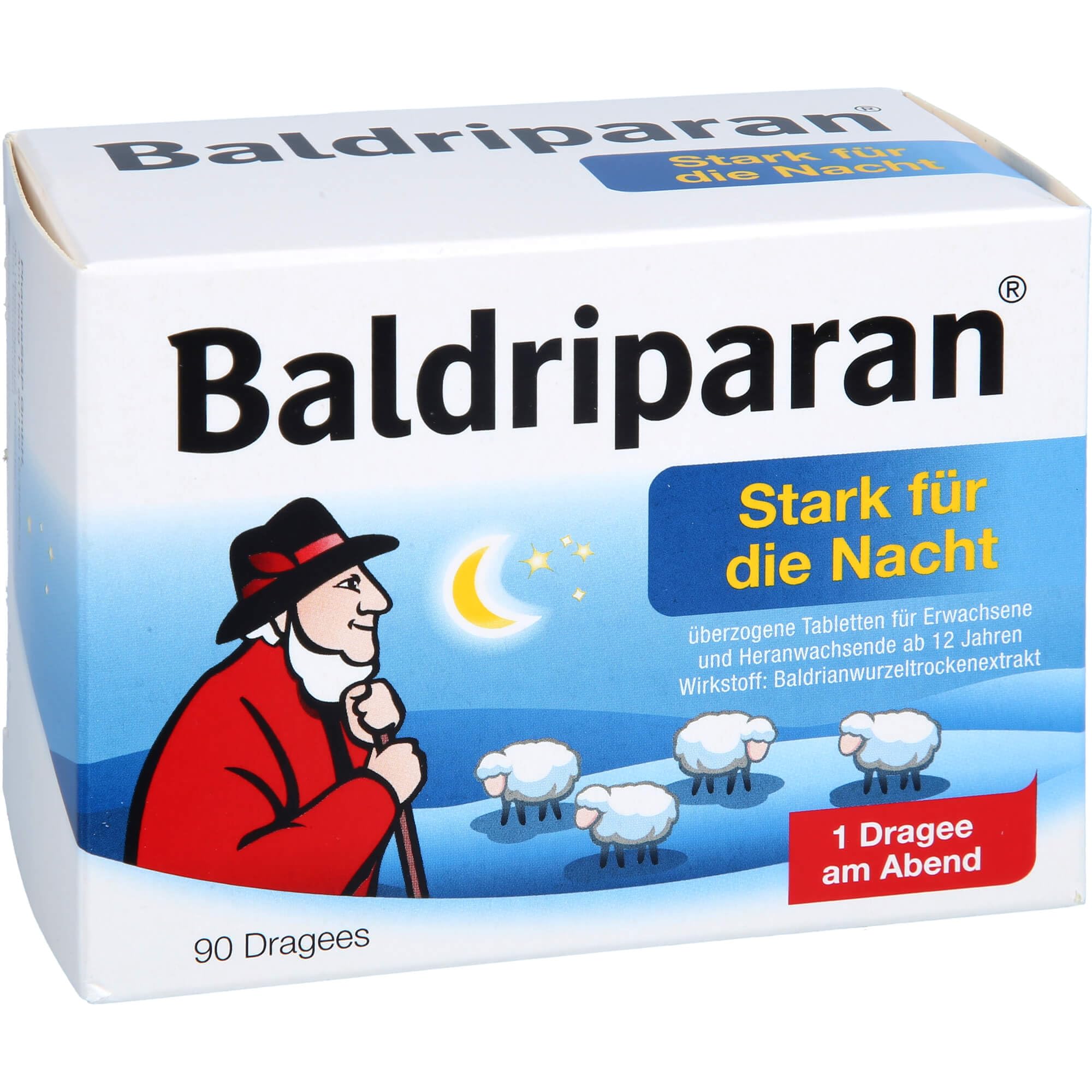 Baldriparan Stark für die Nacht 90 stk