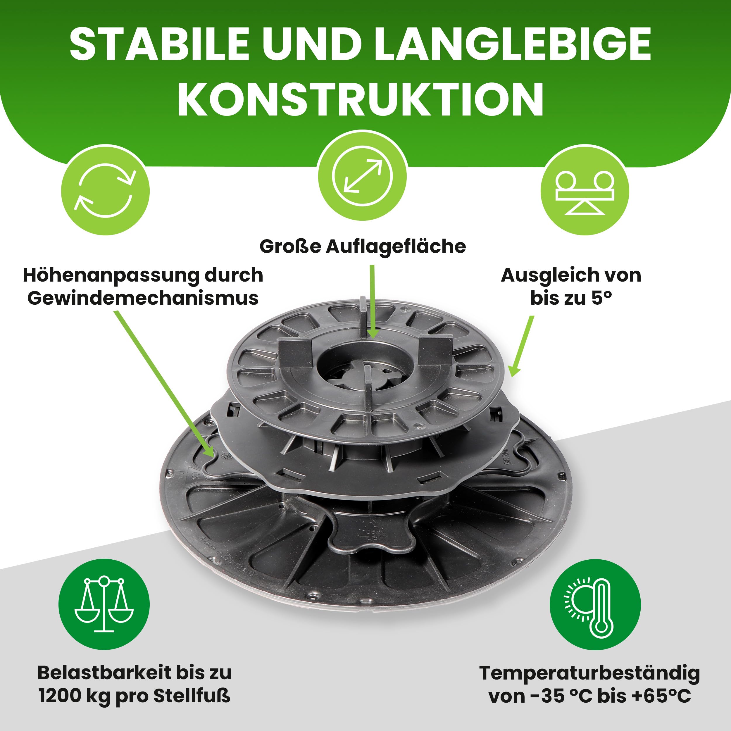 Gartenwelt Riegelsberger Wspornik Premium 70-100 mm – 52 szt.