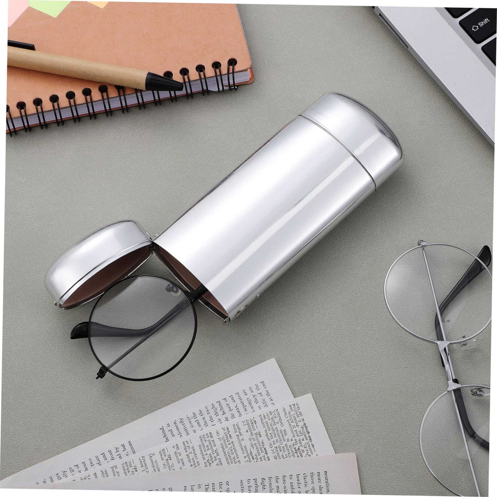 Ipetboom Estuche De Aluminio Para Gafas Soporte Para Gafas De Sol Estuche De Viaje Para Gafas De Sol Para Mujer Y Hombre Estuche Azul Para Gafas Organizador De Viaje Para Gafas De Sol