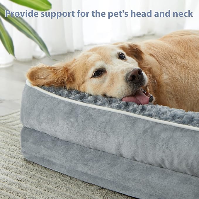 BFPETHOME Orthopedic Dog Bed for Large Dogs thumbnail 1