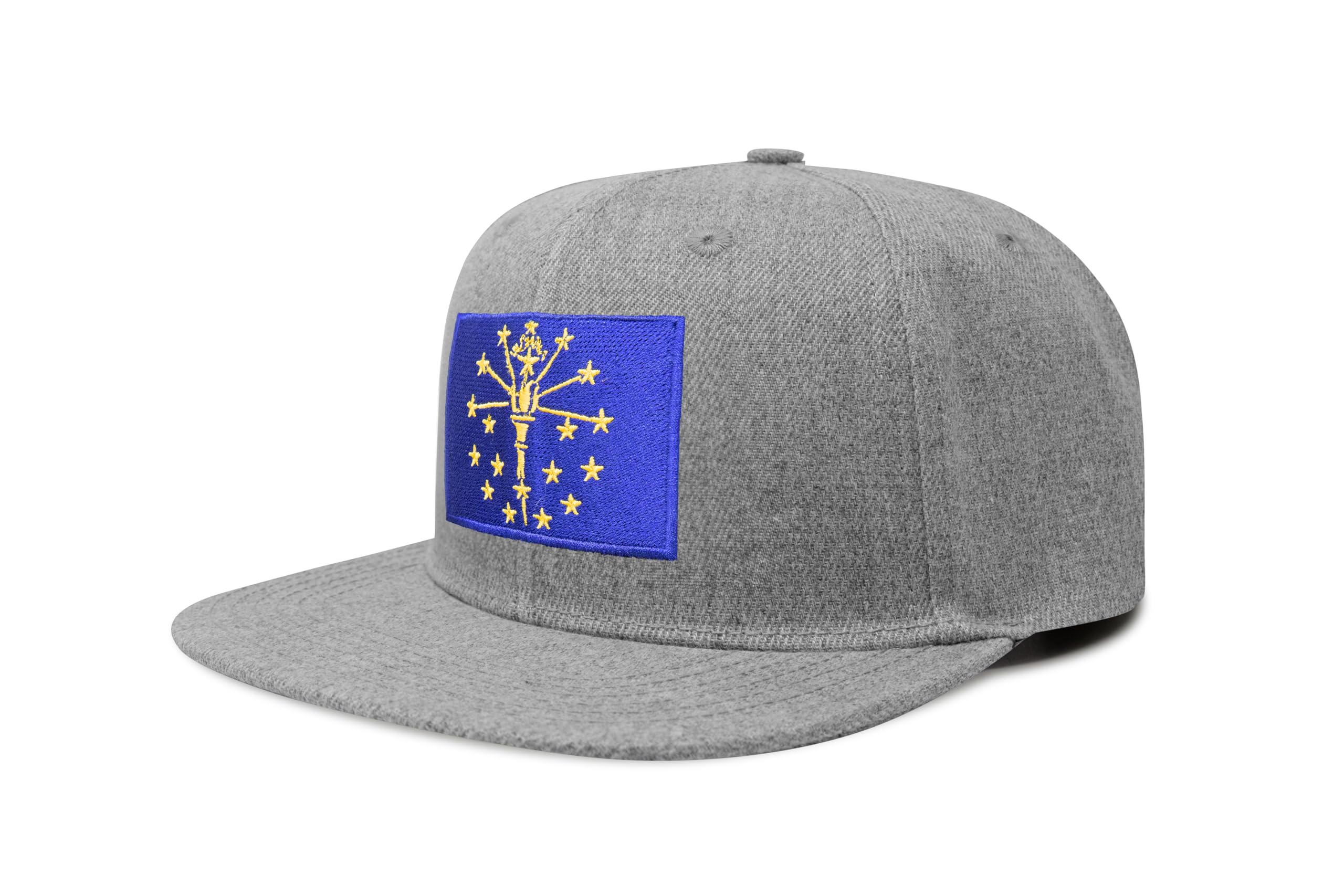 International Tie State Hat for Men and Women, Adjustable Snapback Trucker Baseball Cap with Embroidered Patch