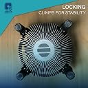 Geonix LGA 1200 CPU FAN I Black I Low Power Cosumption I Optimal Cooling Performance I 1 Year Warranty gallery image
