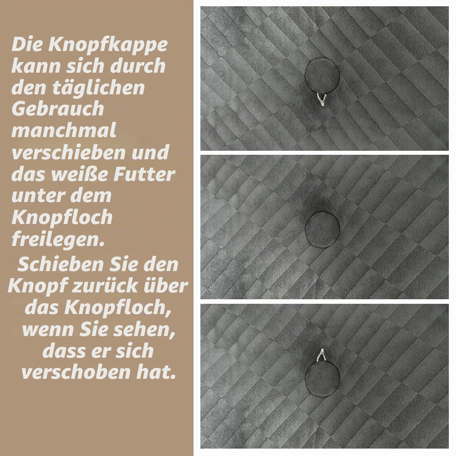 Keilkissen – Kopfteil Lesen – & Bettruhe Kissen klein, Rückenlehne/Ehemann-Kissen für Bett, Rückenstütze, Fernseher, Bettruhe, Rückenschläferrolle, Arbeitszimmer, Dreieckskeilkissen (klein, grau)