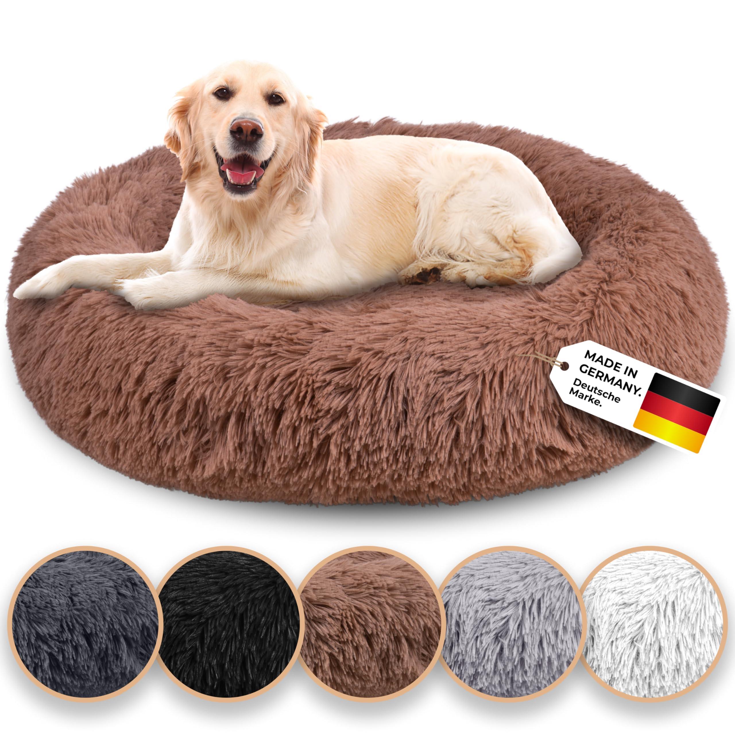 Haustier-Schlafsofa Mit Memory-Schaum – Abnehmbarer Bezug, Für Kleine Bis Große Hunde (Größe Wählbar)
