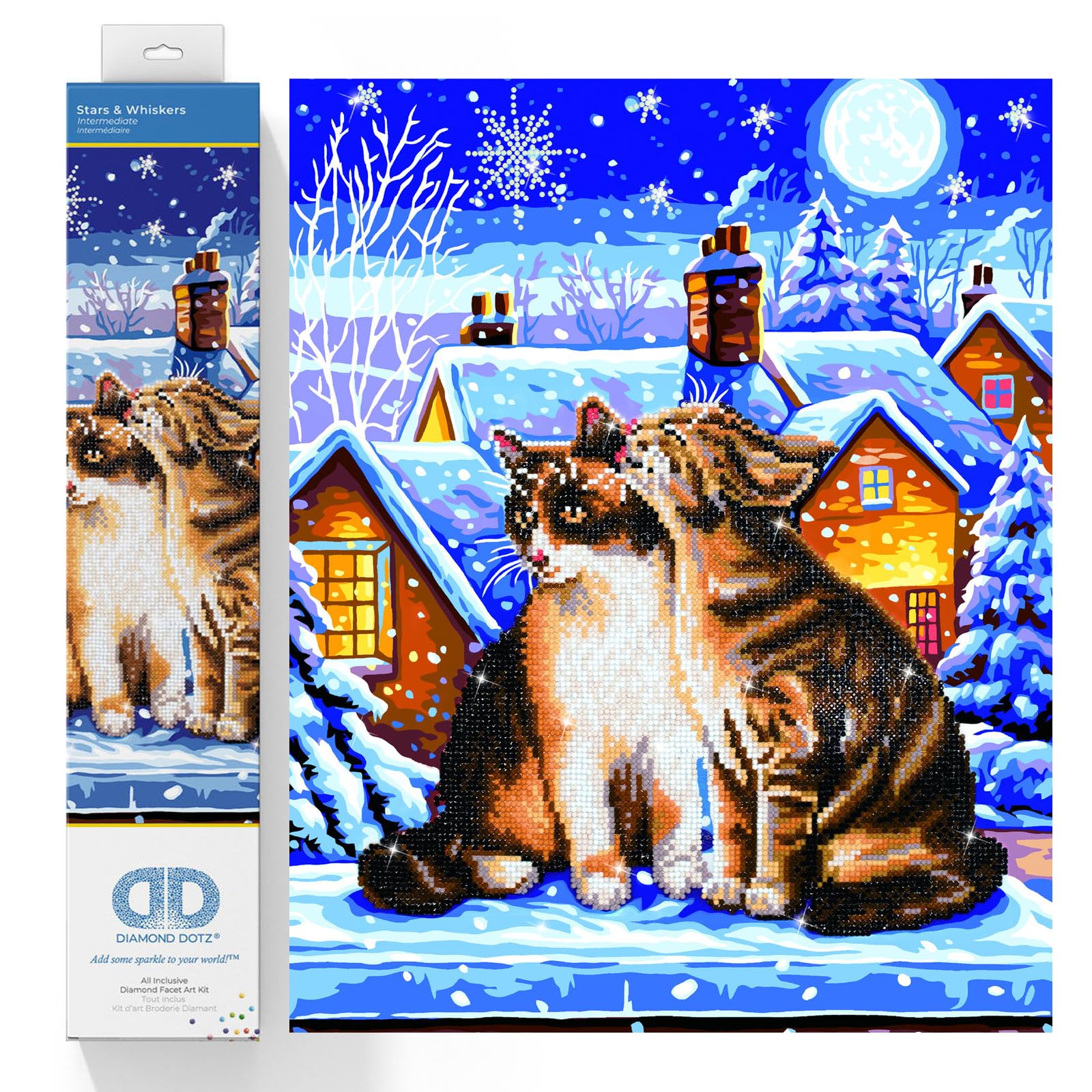 Needleart World DD9.012 - Kit creativo in resina, multicolore, 40 x 50 cm