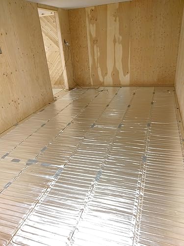 Miniatura 9 de WarmlyYours Environ - Rollo eléctrico de calefacción por suelo radiante, 60 pies cuadrados, gris