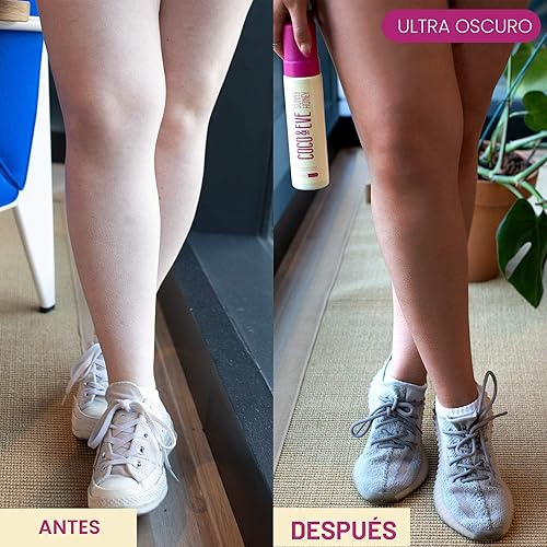 Miniatura 6 de Coco & Eva Self Tanner Mousse Kit - Mousse de bronceado natural sin sol Loción autobronceadora instantánea con bronceador y aplicador de manoplas