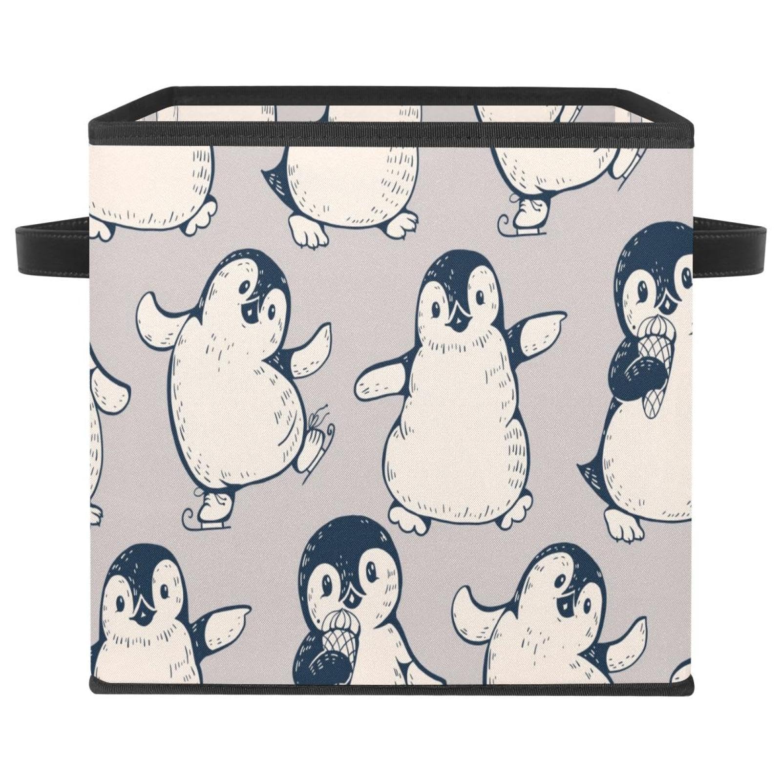 Bac de rangement en tissu pour jouets et livres motif tête de mort mexicaine