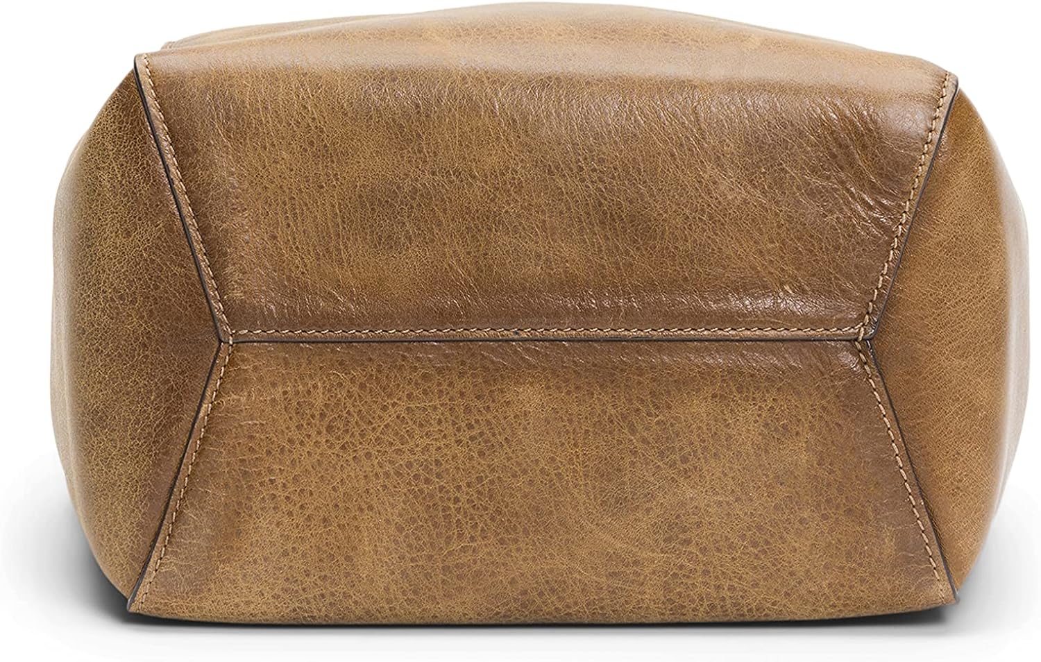 Frye Reed Zip Leather Hobo One Size Khaki