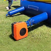 Vista 8 de VEVOR Inflatable Air Blower, 450W/1100W/1500W Portable and Powerful Bounce House Blower, Commercial Air Blower Pump Fan, Used for Inflatable Bouncy
