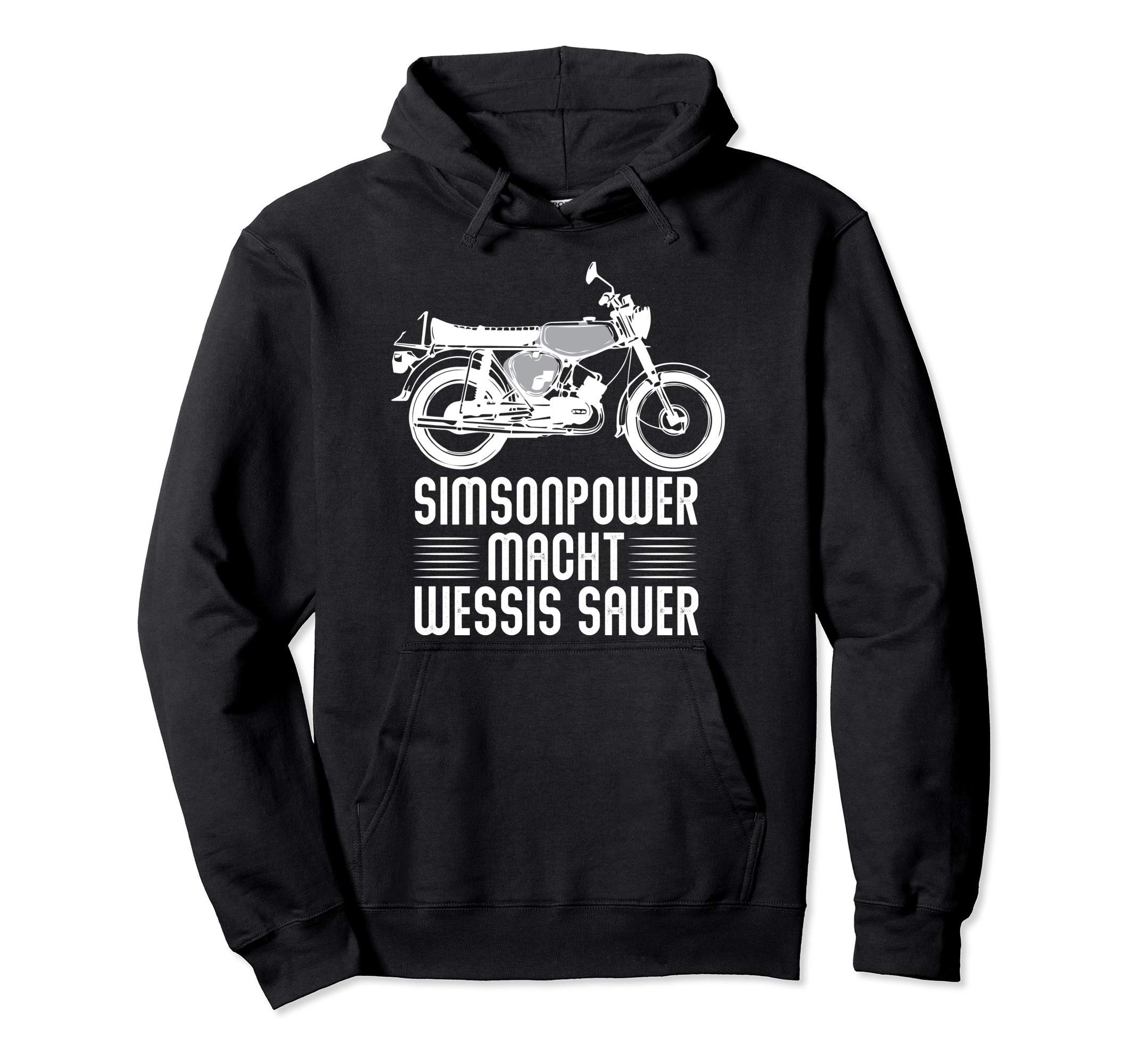 Simson Moped S51 Oldtimer Sweatshirt - Nostalgie Design Für Echte Ossi-Fans