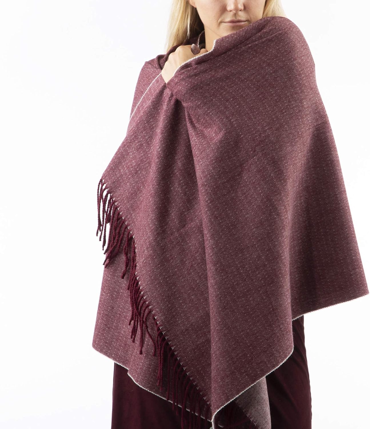 isotoner Women's Large Blanket Cold Weather Soft and Warm Travel Scarf