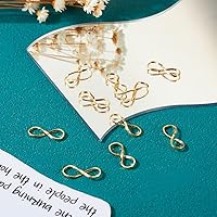 Vista 4 de Colgantes de luna de filigrana arcoíris, Latón, No es una piedra preciosa