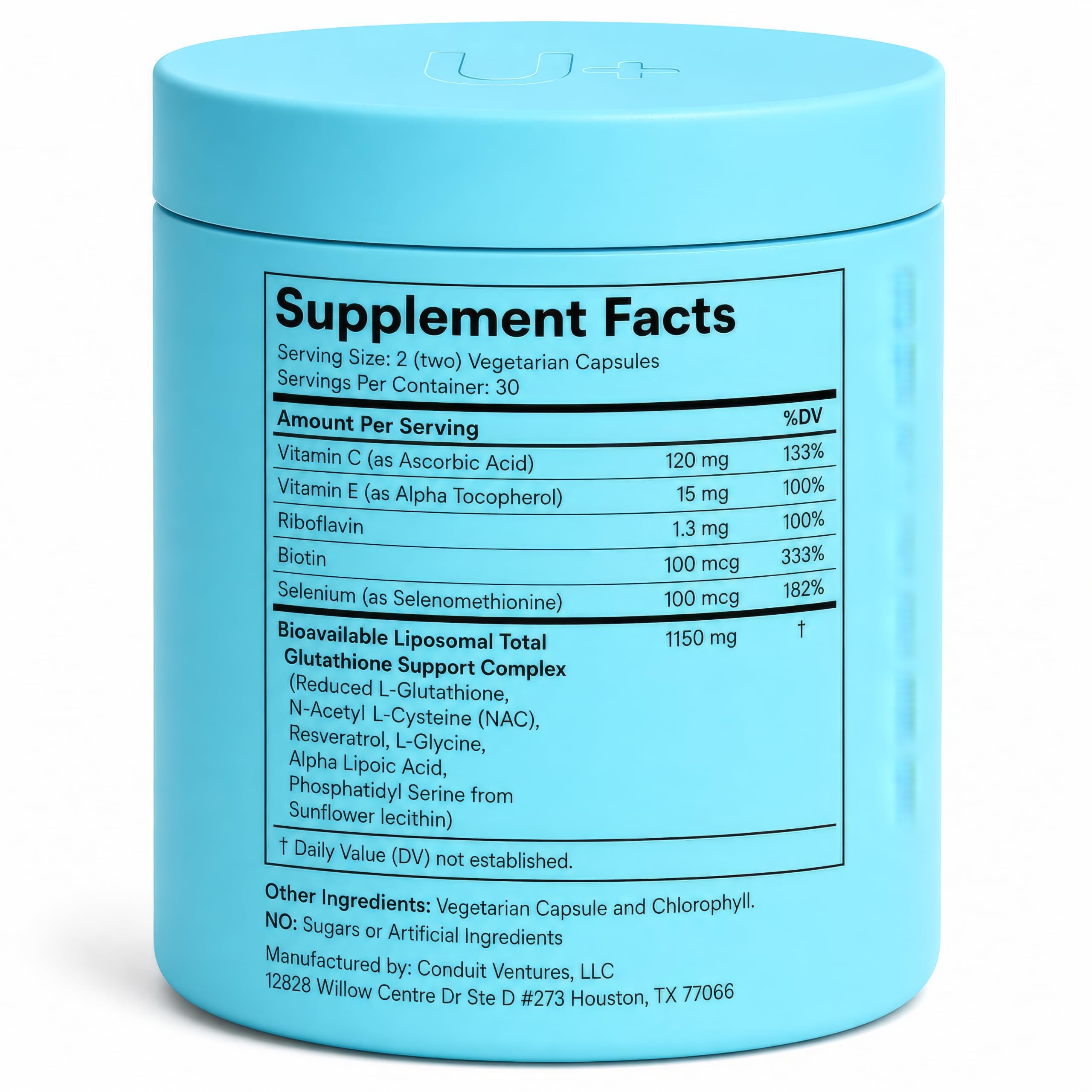 Liposomal Glutathione Supplement, 1150mg 11-in-1 Complex with NAC, 60ct — Amazon image 9
