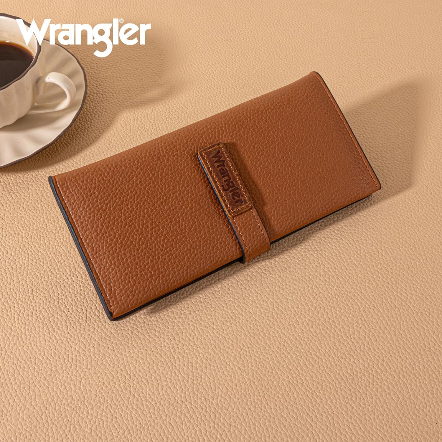 Montana West X Wrangler Wallets Women RFID Blocking Bifold Wallets, Card Cases & Money Organizers Clutch Wallet - Image 4