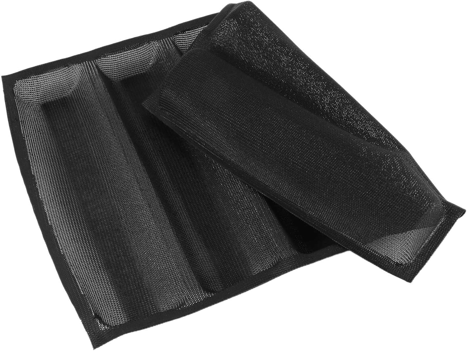 10X Silicone Pan - Non-Stick Perforated Fench Bread Pan Forms, Hot Dog, Baking Liners Mat Bread Mould