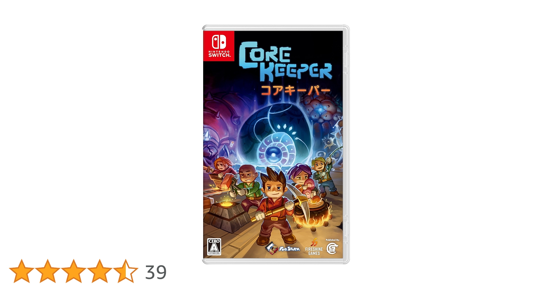 ほぼ新品　　コアキーパー　スイッチ　SWICH　ソフト　ゲーム Core Keeper | My Nintendo Store（マイニンテンドーストア）