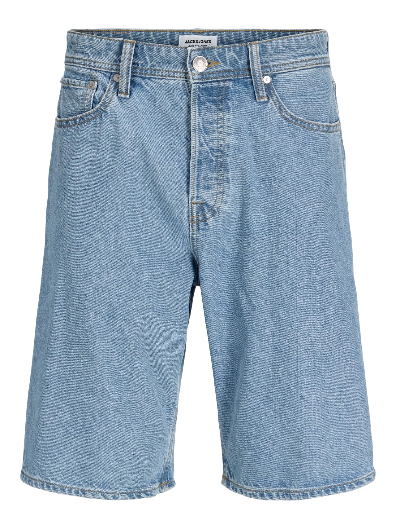 JACK & JONES Short en jean pour garçon, coupe baggy, short en jean junior
