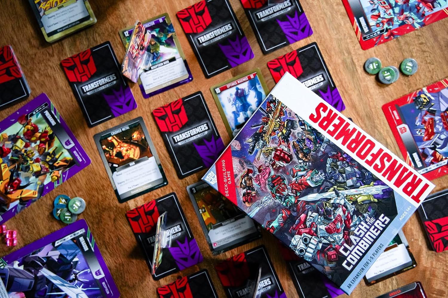 Renegade Game Studios Transformers Deck Building Game Clash of the Combiners Expansion