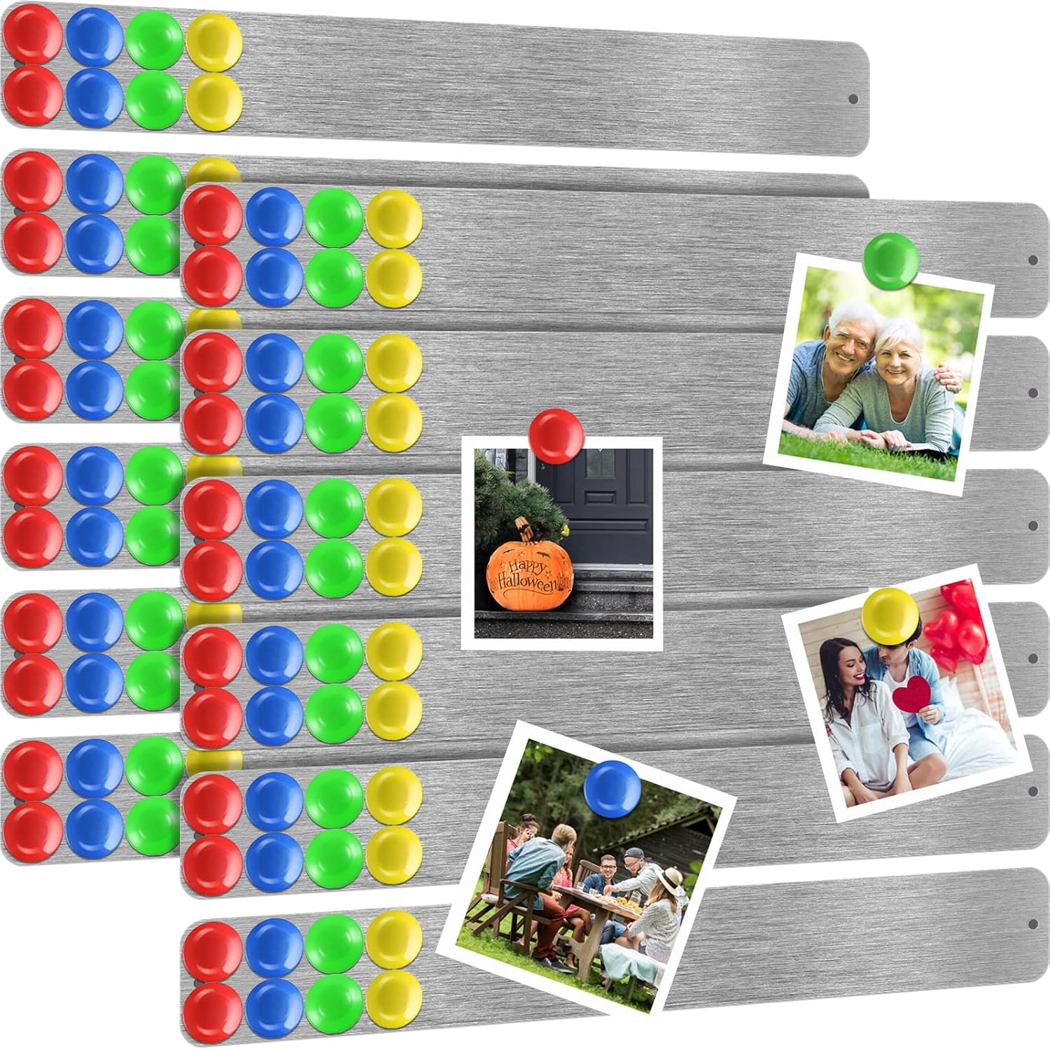 Outus 12 Pcs Stainless Iron Board Strips 96