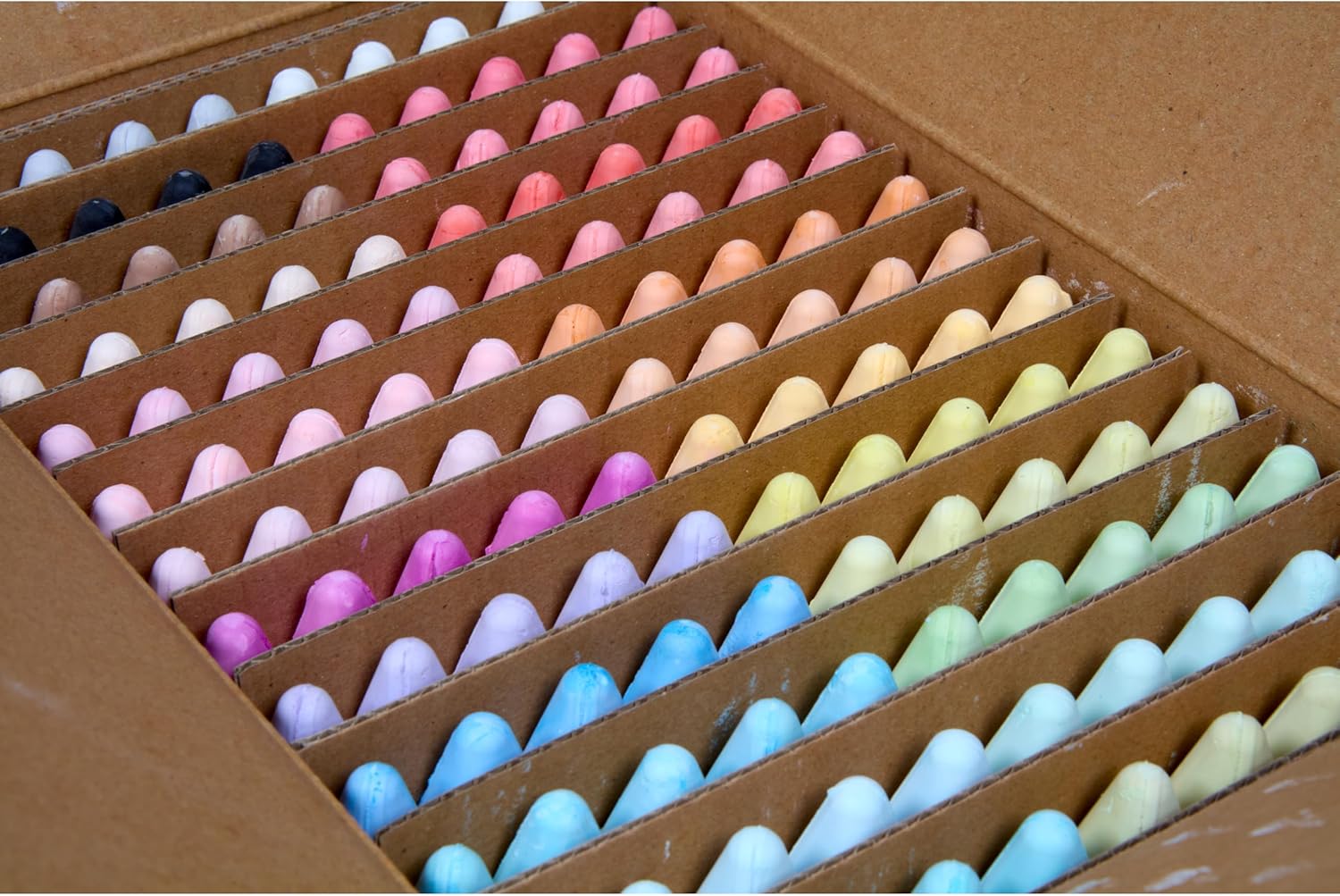 Crayola Washable Outdoor Sidewalk Chalk Collection (130ct), Bulk Anti-Roll Chalk Sticks for Kids, Outdoor Toys & Activities for Kids, Gifts, Ages 4, 5, 6