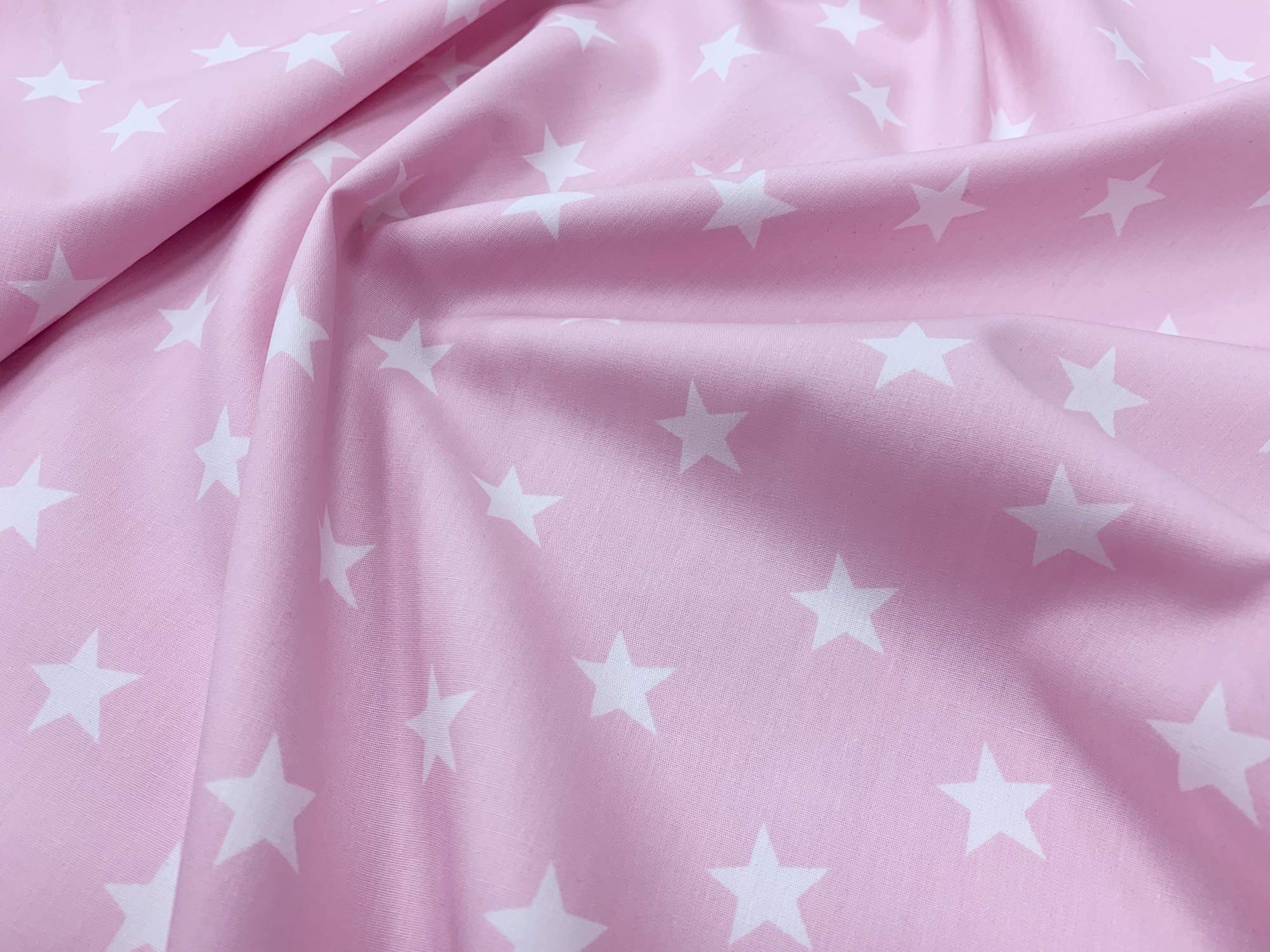 CORTINA DE BAÑO ALGODÓN HADA ROSA