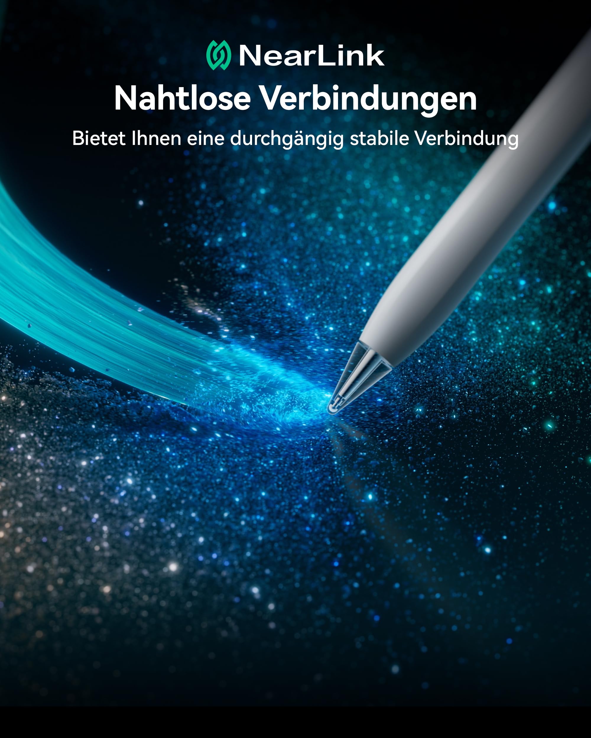 HUAWEI M-Pencil Pro, Stiftstift mit DREI Stiftspitzen, Weiß | Magnetische drahtlose Kopplung und Aufladung, Taktile Rückmeldung, Über 10.000 Druckempfindlichkeitsstufen