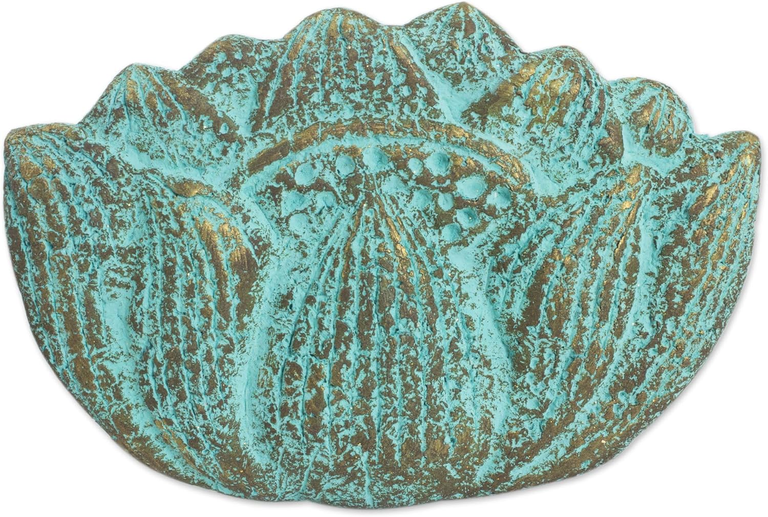 NOVICA Blushing Lotus Recycled Paper Wall Sculpture