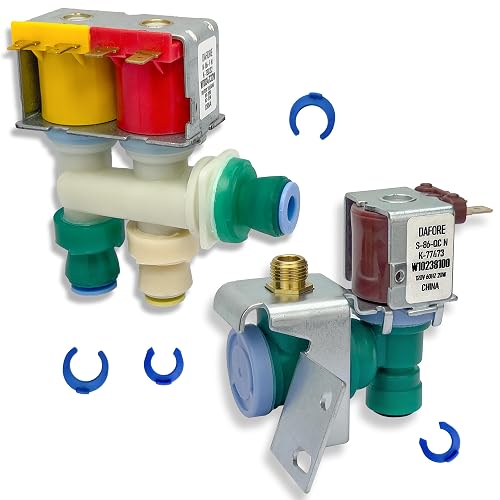 Upgraded WPW10238100 W10238100 & WPW10341320 W10341320 Combination Refrigerator Water Inlet