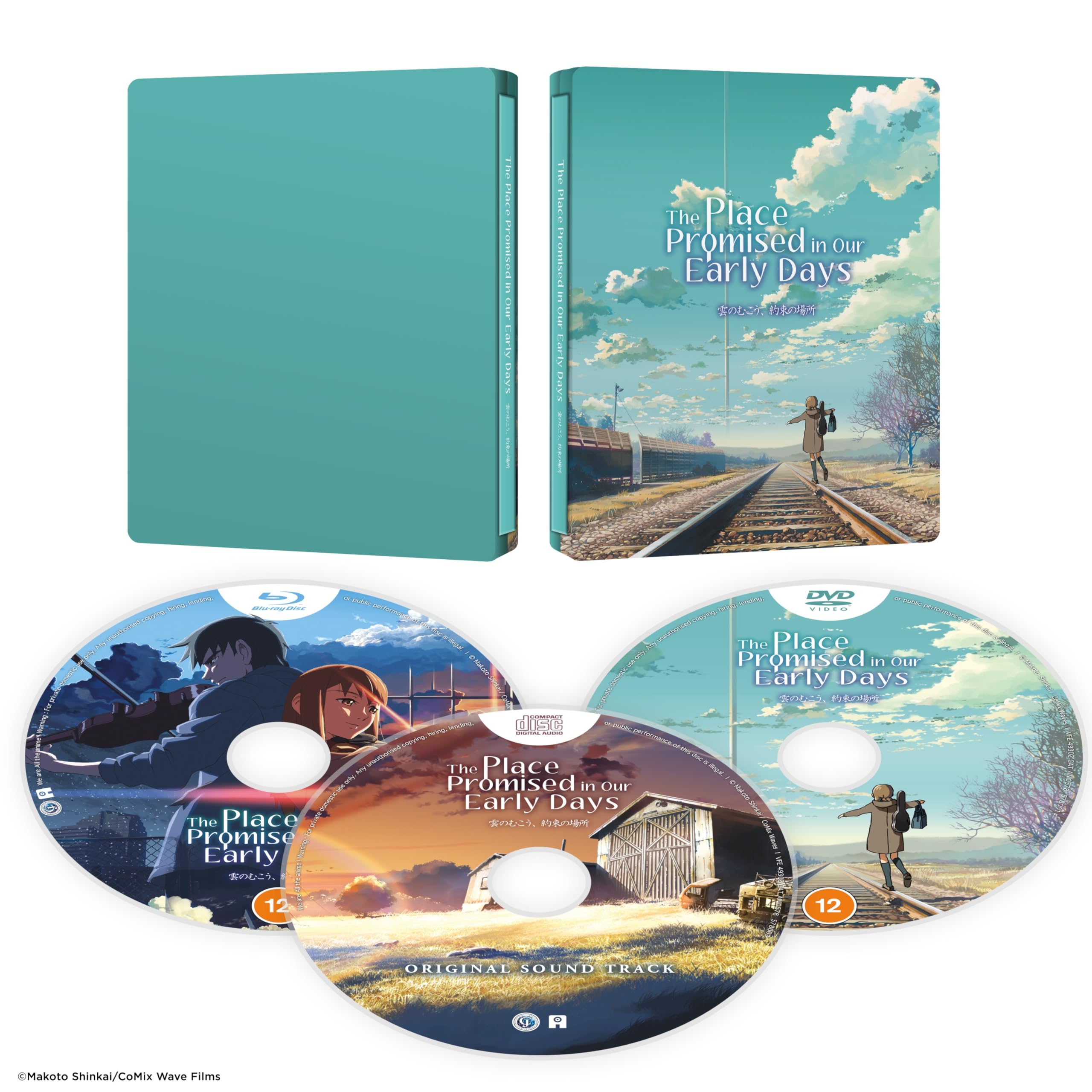 The Place Promised in Our Early Days Steelbook [Blu-ray + DVD + CD]