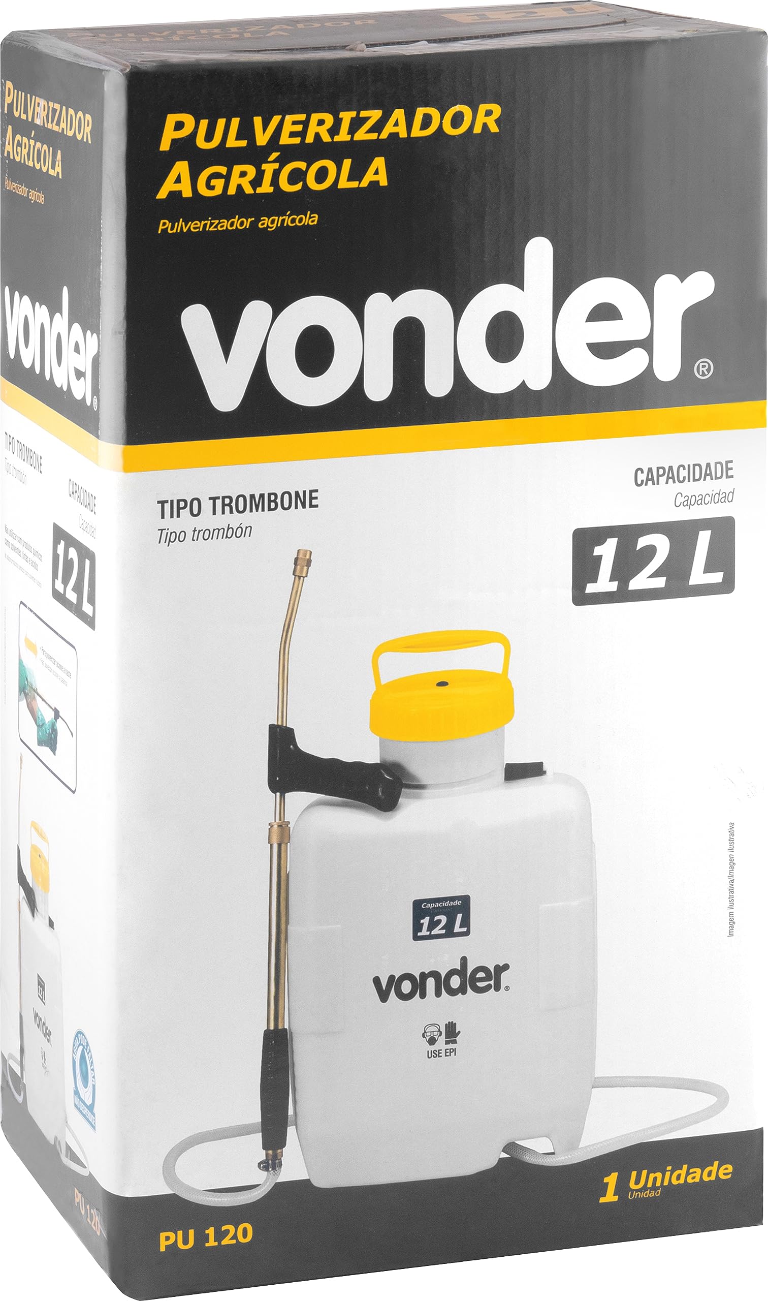 Pulverizador Agrícola, Vonder, 120L, Pacote De 1 : Amazon.Com.Br.