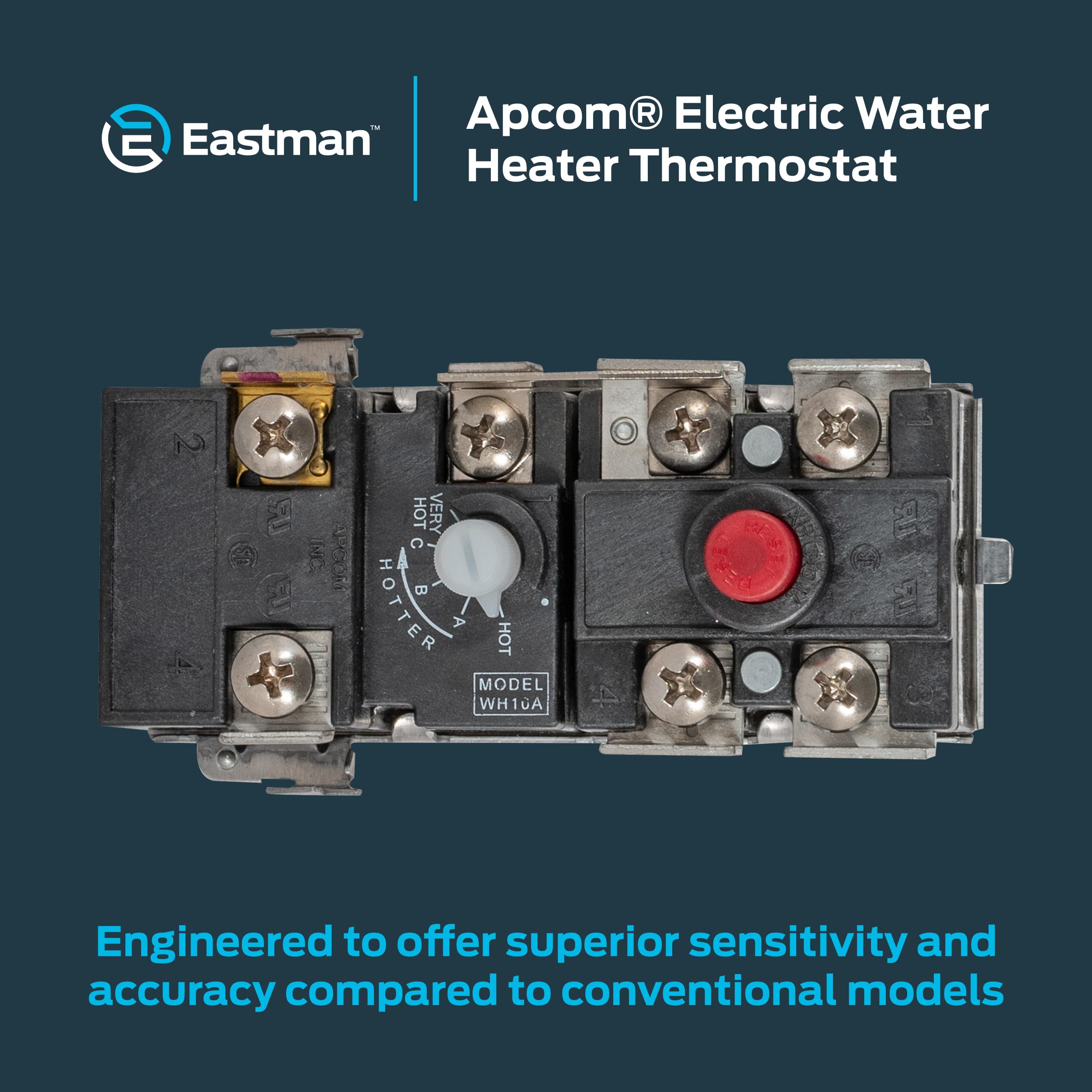 Amazon.com: EASTMAN Electric Water Heater Thermostat with Double