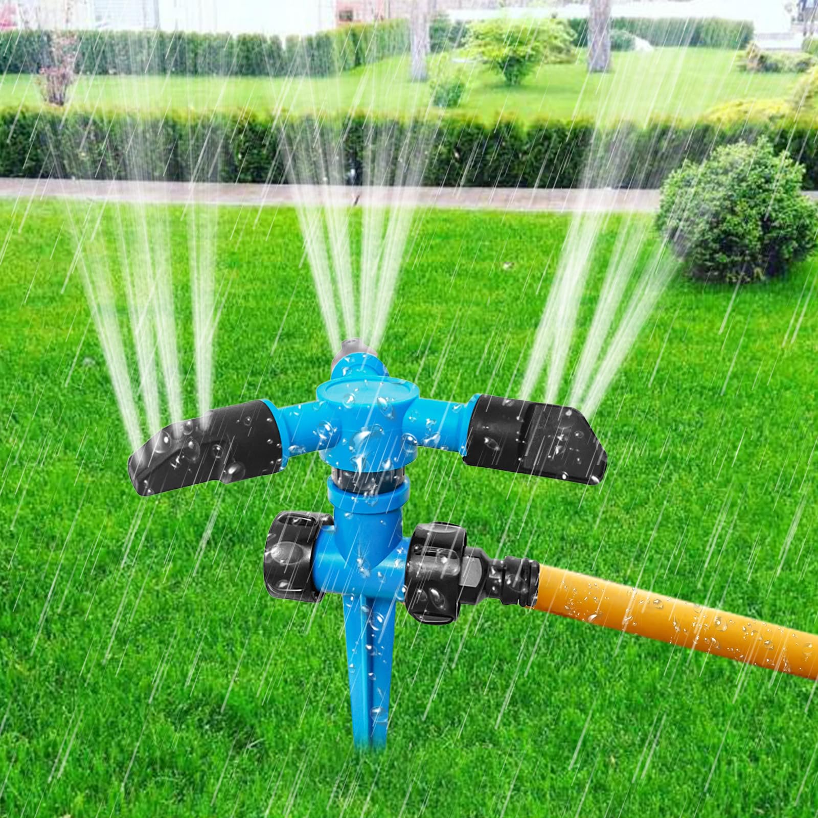 Aspersor automático, aspersor de jardín, riego automático de césped Aspersor automático, aspersor de jardín, riego automático de césped