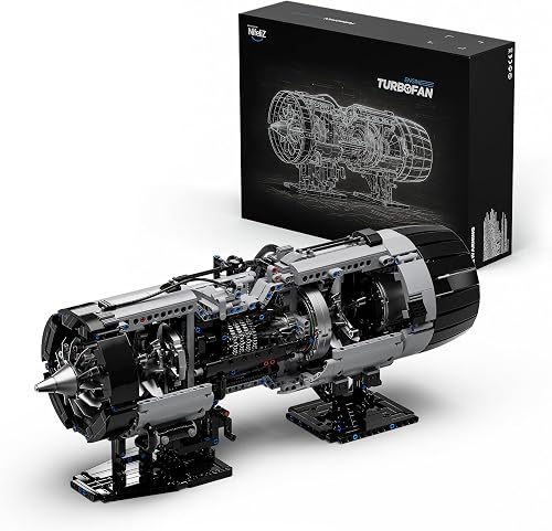 Nifeliz Turbofan - Set di costruzione del motore, modello…