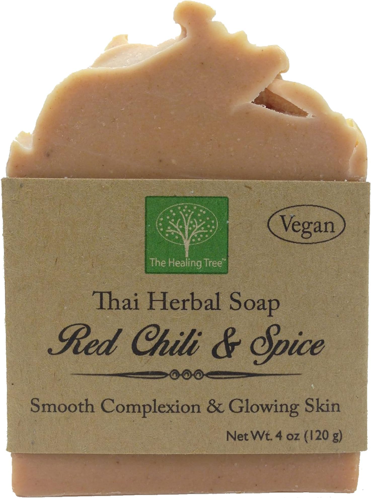Vegan Handmade Soap - Red Chili & Spice for Smooth Complexion & Glowing Skin