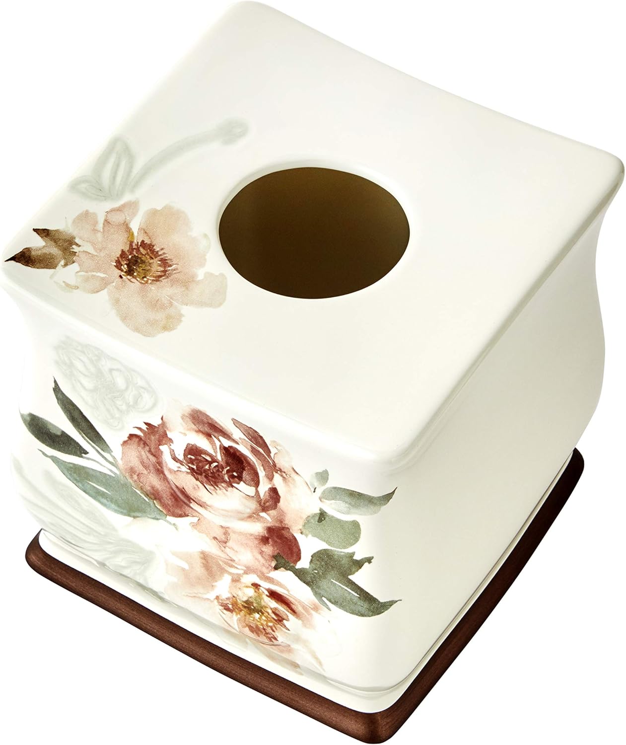 SKL HOME Holland Floral Tissue Box Cover, Natural : Everything Else