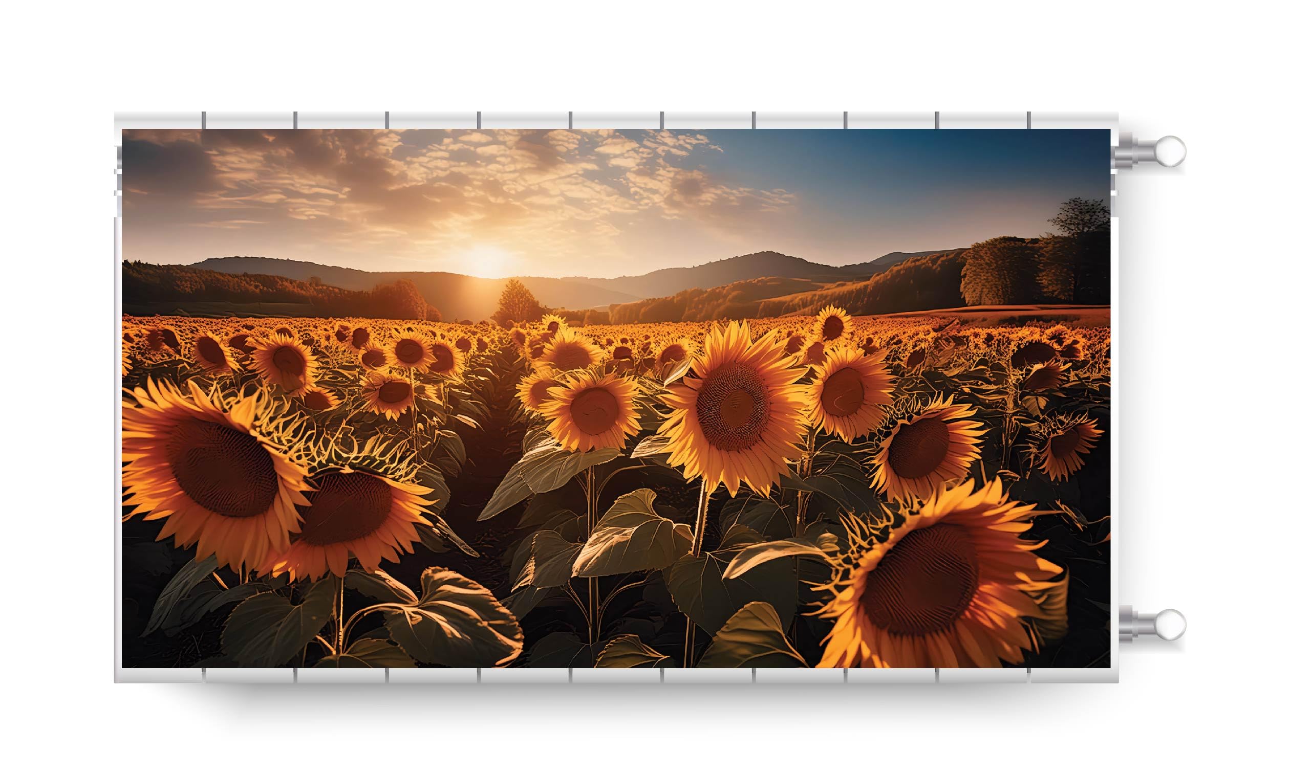 JAROGRAF Magnetic Radiator Cover – Decorative Interior Radiator Mat, Easy No-Drill Installation, and Designs
