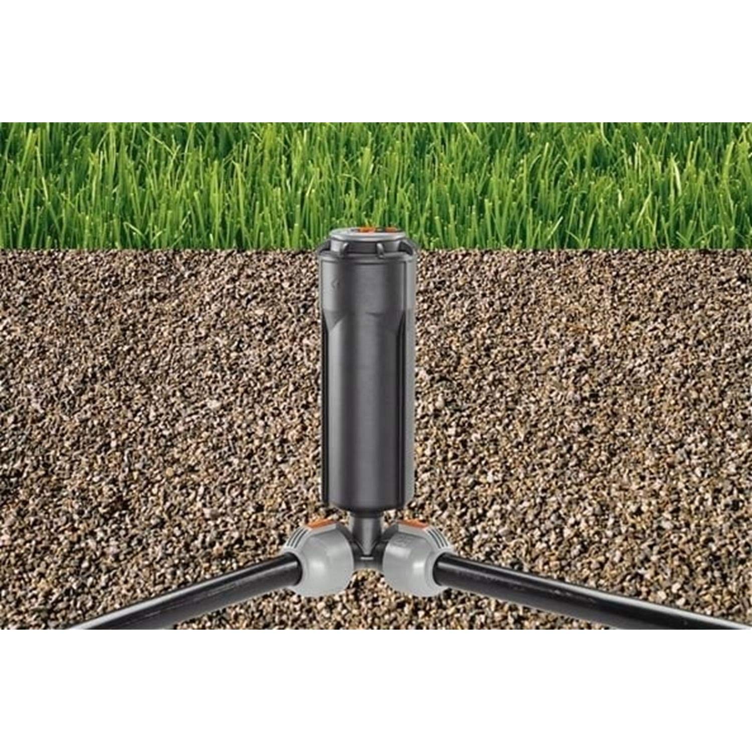 Gardena G8213-29 Turbo-aspersor T 380 Comfort Para regar Grandes áreas de césped, Estándar