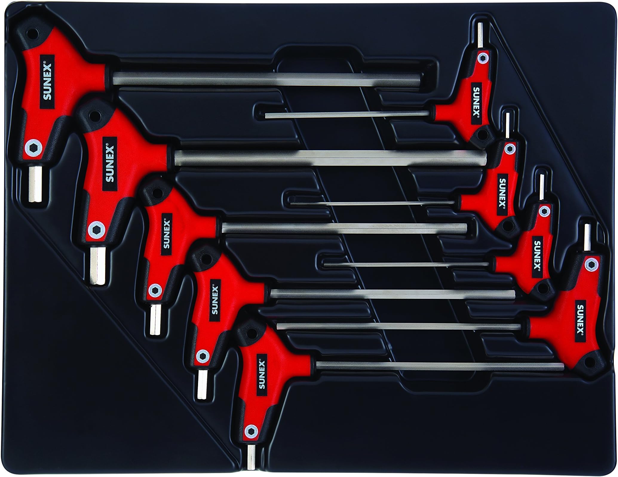 Sunex 9859 T-Handle - SAE - Hex Key Set (9 Piece)