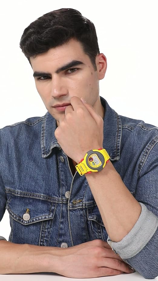 Casio Men Resin G-Shock Digital Yellow Dial G-B001Mve-9Dr (G1344