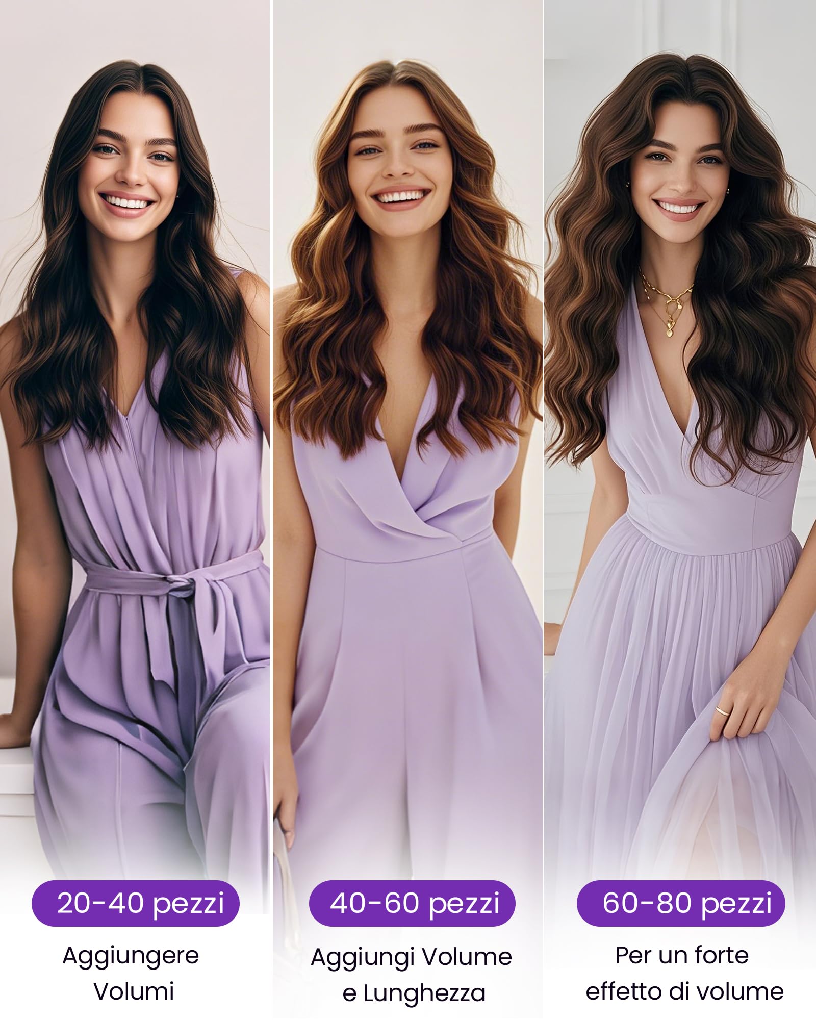 LaaVoo Extension Capelli Veri Biadesivo 20pz Nero Naturale Extension Capelli Biadesive Lisci Remy Extension Biadesivo Capelli Veri Invisibile Adesive 30cm 30g #1