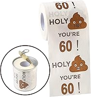 Vista 13 de Rollo de papel higiénico de feliz cumpleaños 65 de 3 capas, divertidos regalos de cumpleaños para hombres y mujeres, novedad para decoraciones