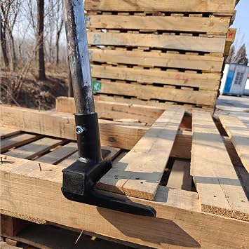 Pallet Buster with Nail Puller, Deck Wrecker Pry Bar