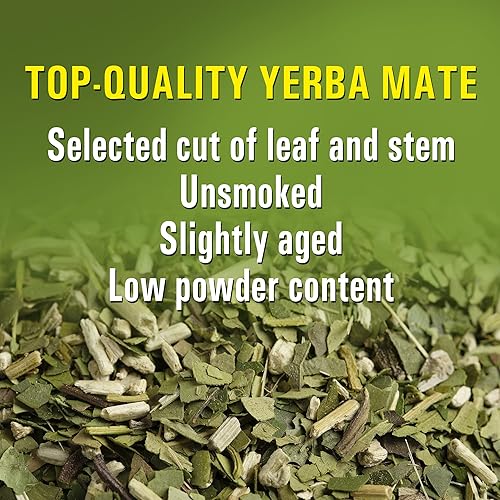 Miniatura 4 de Anahí Mate - Leaf & STEM Premium Loose Leaf Yerba Mate - 14.1 oz  Orgánica, sostenible y sin humo  Beneficios energéticos naturales y nutricionales