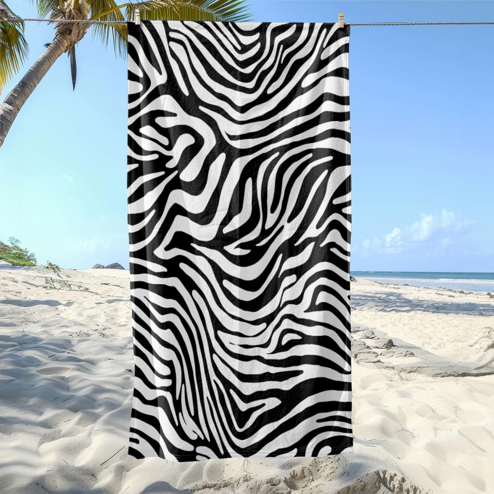 Telo Mare Microfibra Grande 200X200 Leopardo Stampa Retro Telo da Mare Matrimoniale Xxl,Ad Asciugatura Rapida, Telo Bagno Senza Sabbia,Spiaggia, Campeggio, Escursionismo, Picnic