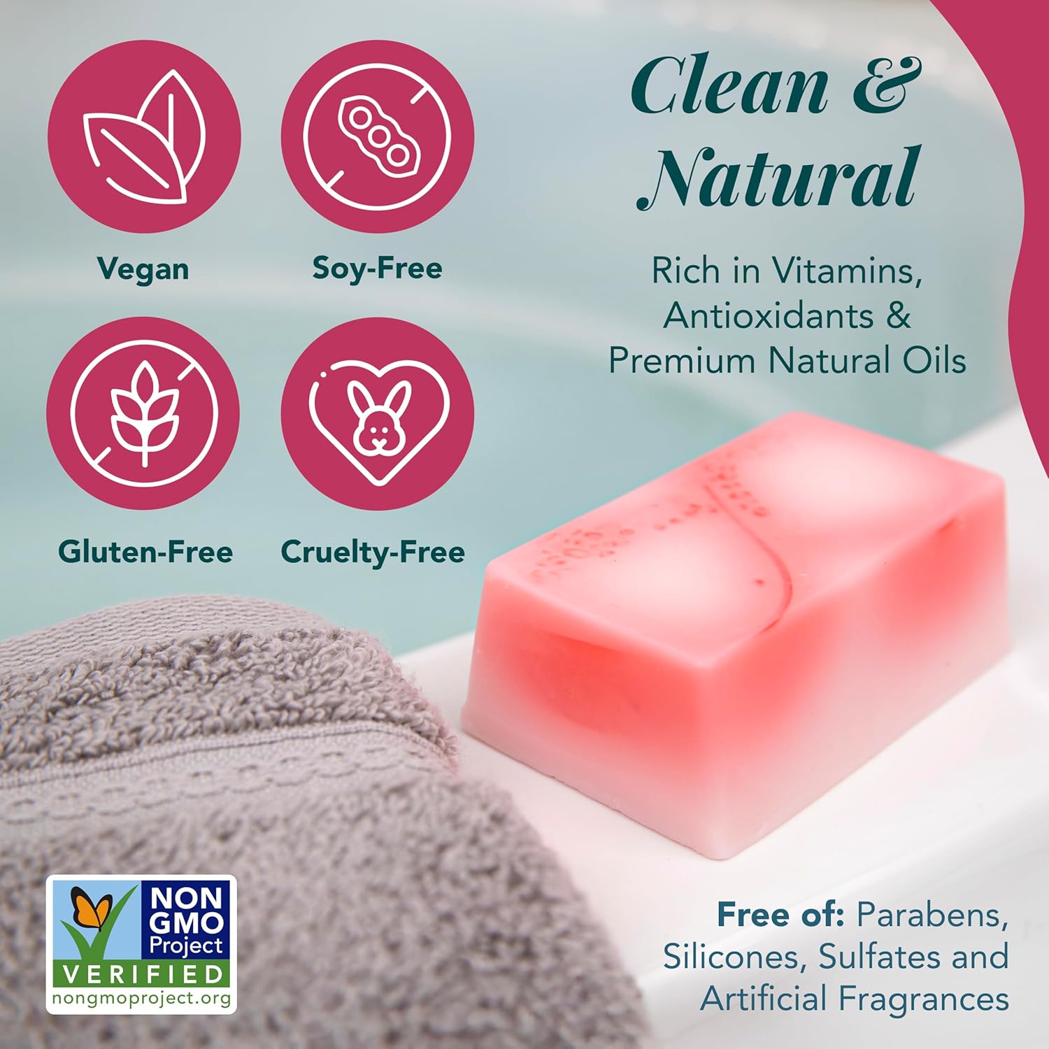 Saavy Naturals Sweet Orange Handmade Soap Bar, Moisturizing Formula Vegan Soap, Organic Bath Soaps Bars for Women, Creamy Lather Soaps Gift Sets for Women, 5 Oz, 2 Pack