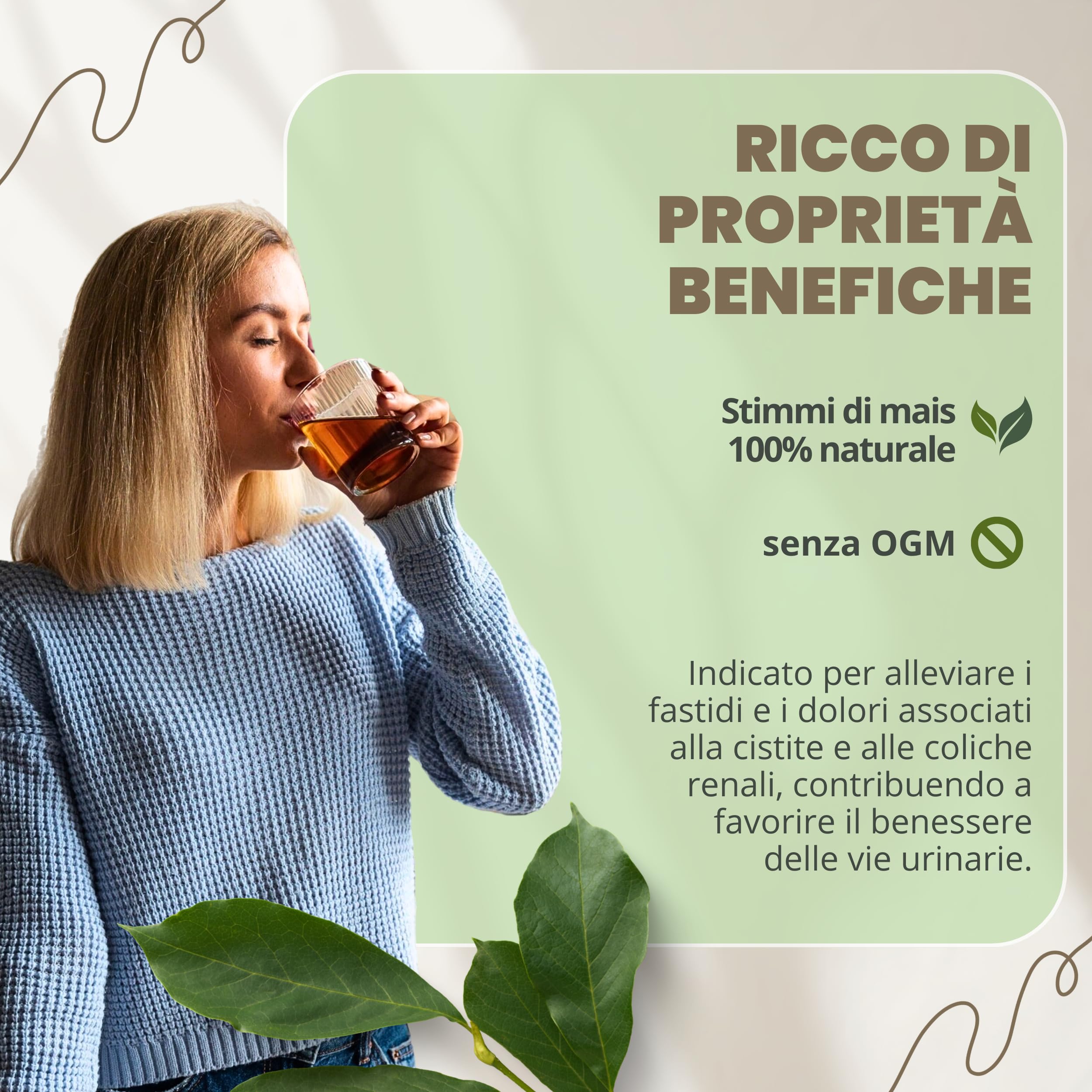 Patrizio Breseghello - Mais Barbe Taglio Tisana 1 kg, 100% Naturale, per Infusi e Tisane alle Erbe Officinali